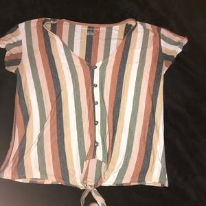 American Eagle Outfitters Striped Shirt
